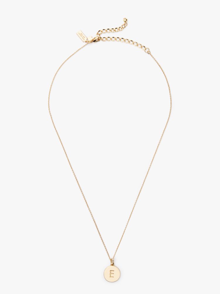 Kate Spade,initial pendant,Gold