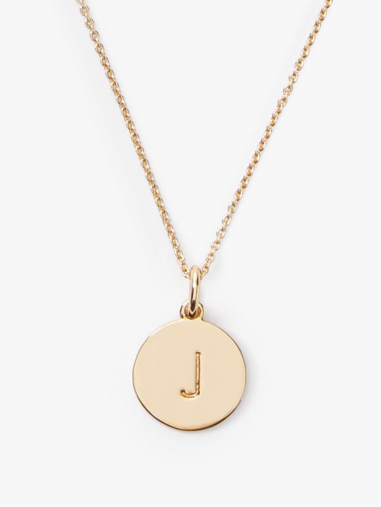 Kate Spade,initial "J" pendant,Gold