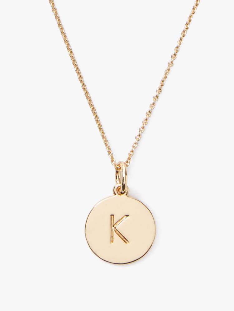 Kate Spade,initial pendant,Gold