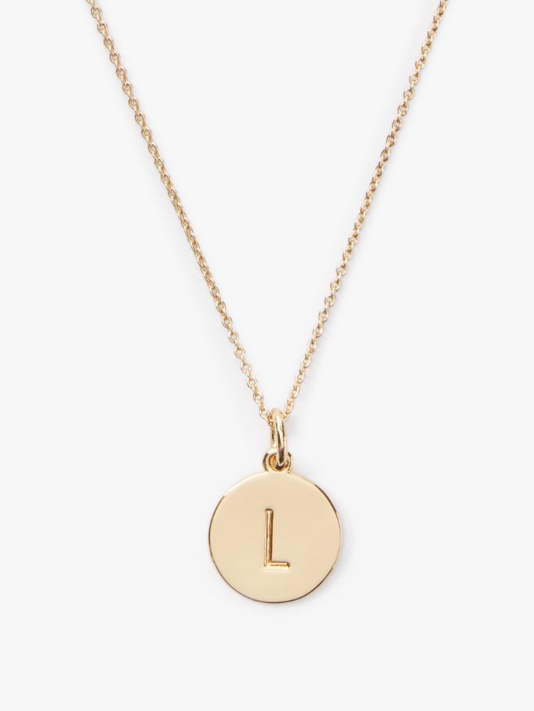 Kate Spade,initial pendant,Gold