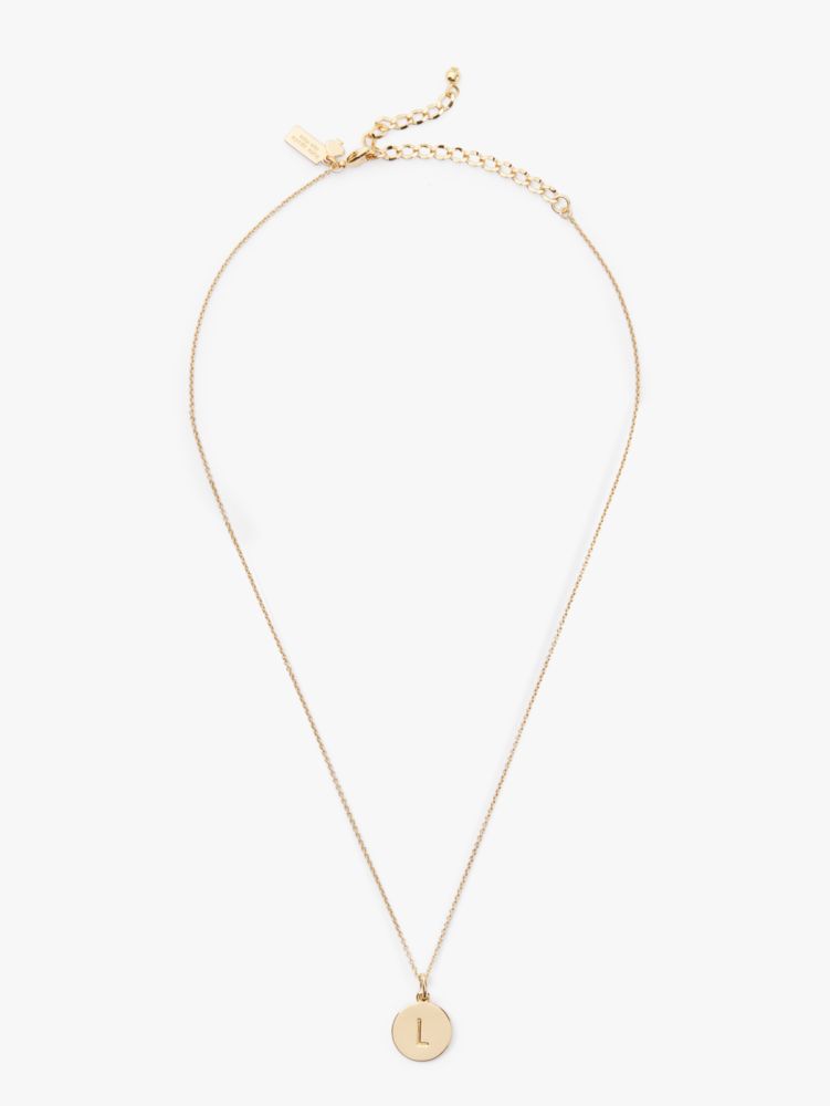 Kate Spade,initial pendant,