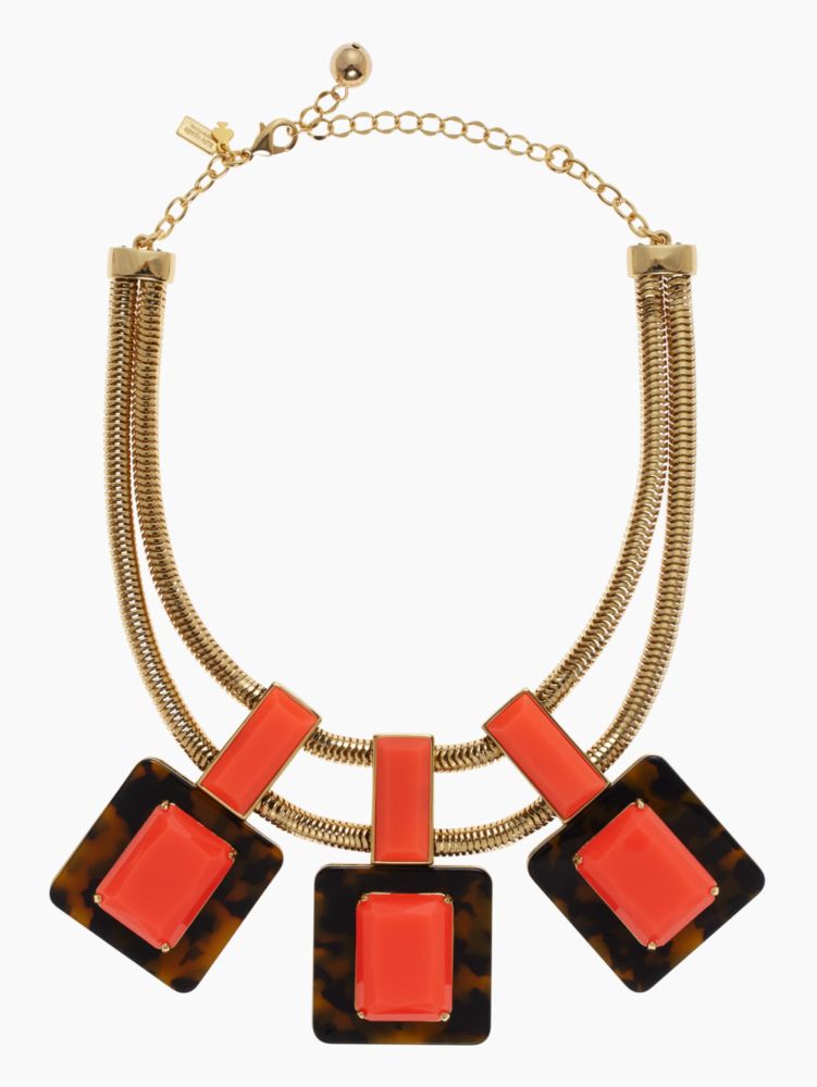 Madison Ave. Collection My Gem In Havana Short Necklace, , Product