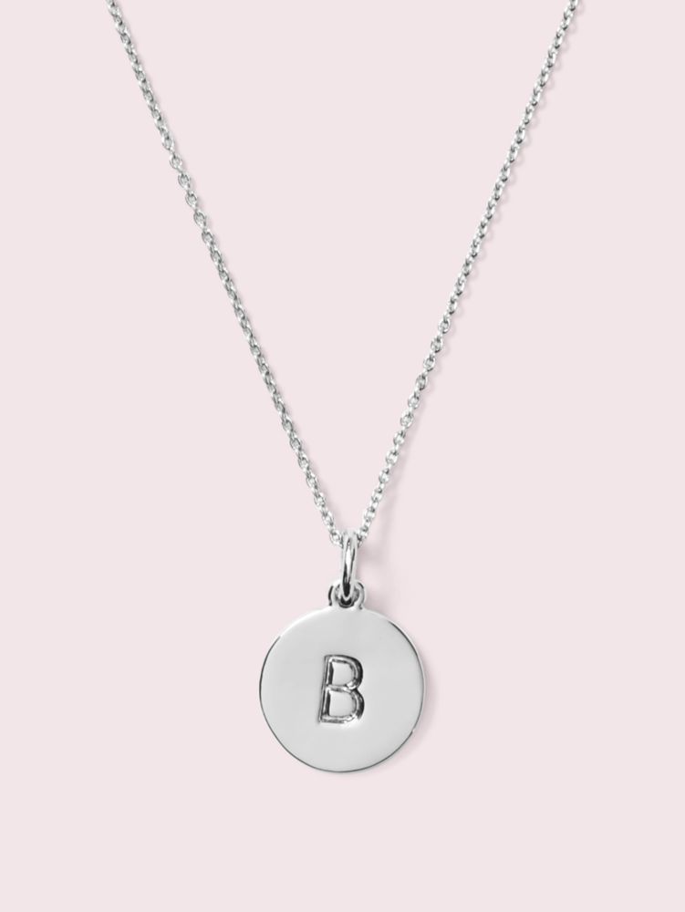 Kate Spade,b silver pendant,