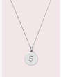 S Silver Pendant, , Product