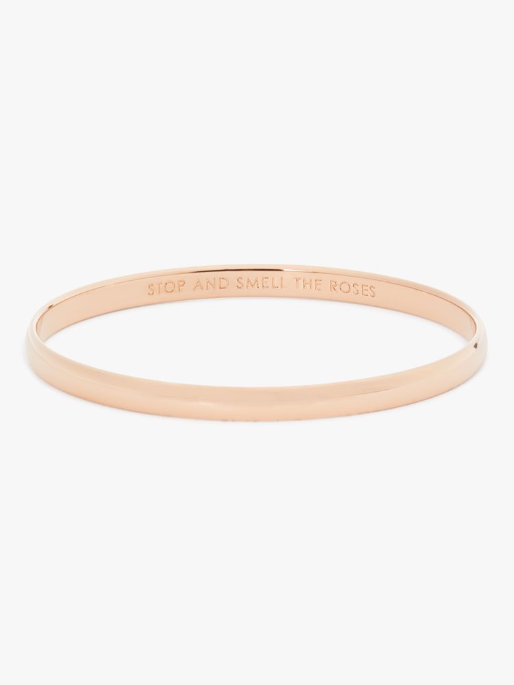 Stop And Smell The Roses Idiom Bangle