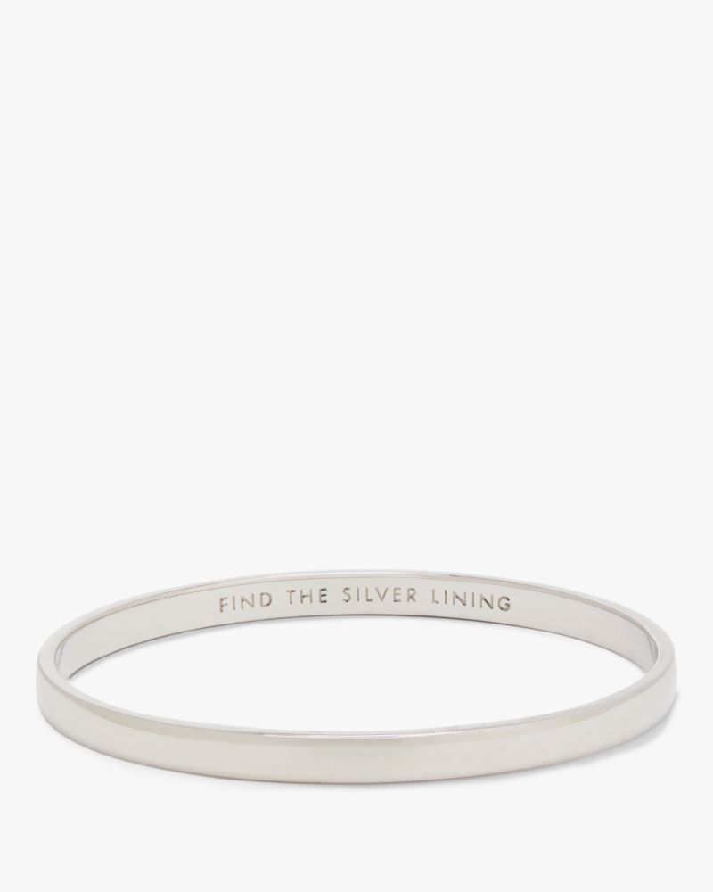 Kate spade store silver lining bangle