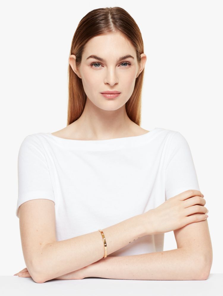 Gold bangle hot sale kate spade