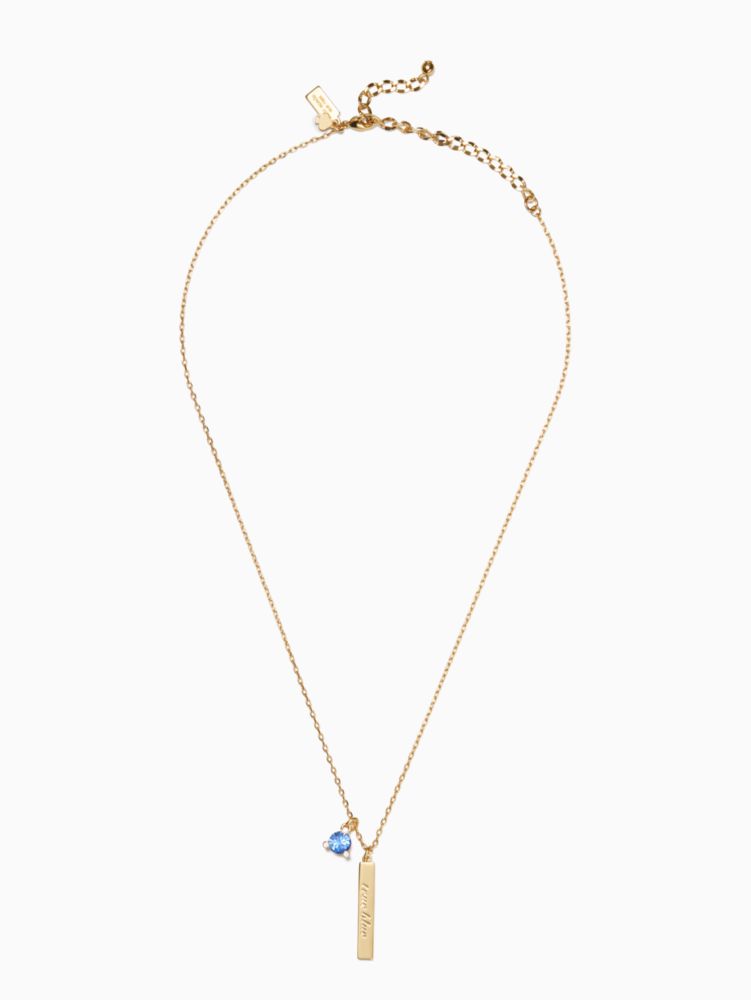 Kate Spade,Born To Be September Pendant,