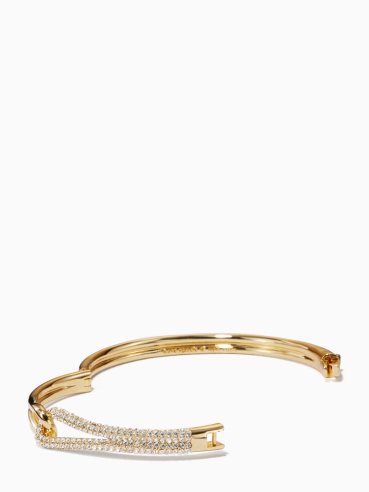 Kate Spade,Get Connected Pave Loop Bangle,