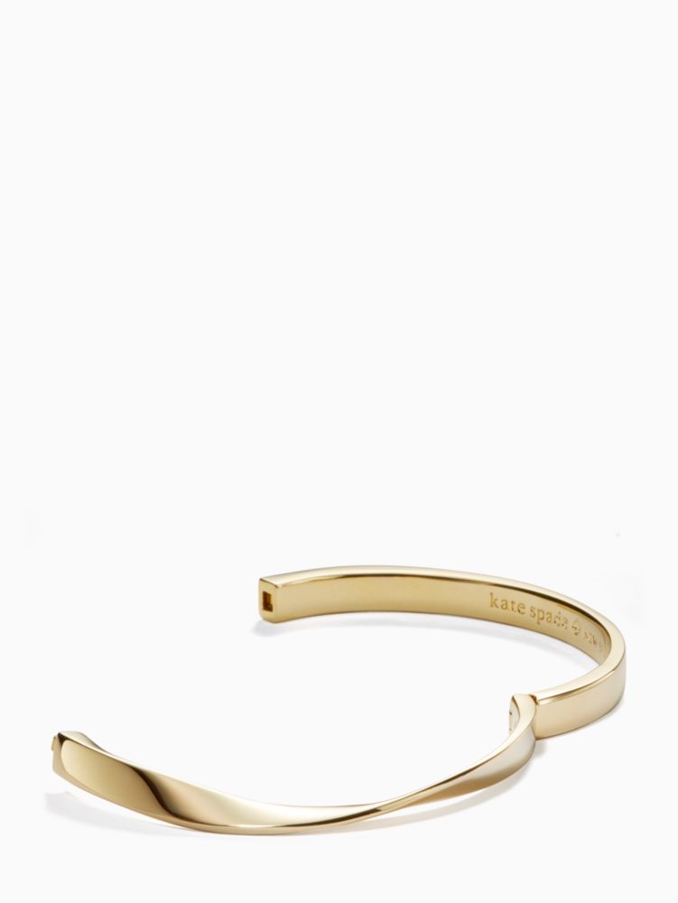Kate Spade,Do The Twist Hinged Bangle,