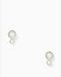 Kate Spade,bright ideas double pearl stud,