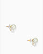 Kate Spade,bright ideas double pearl stud,