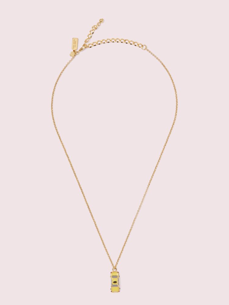 Kate spade store taxi necklace