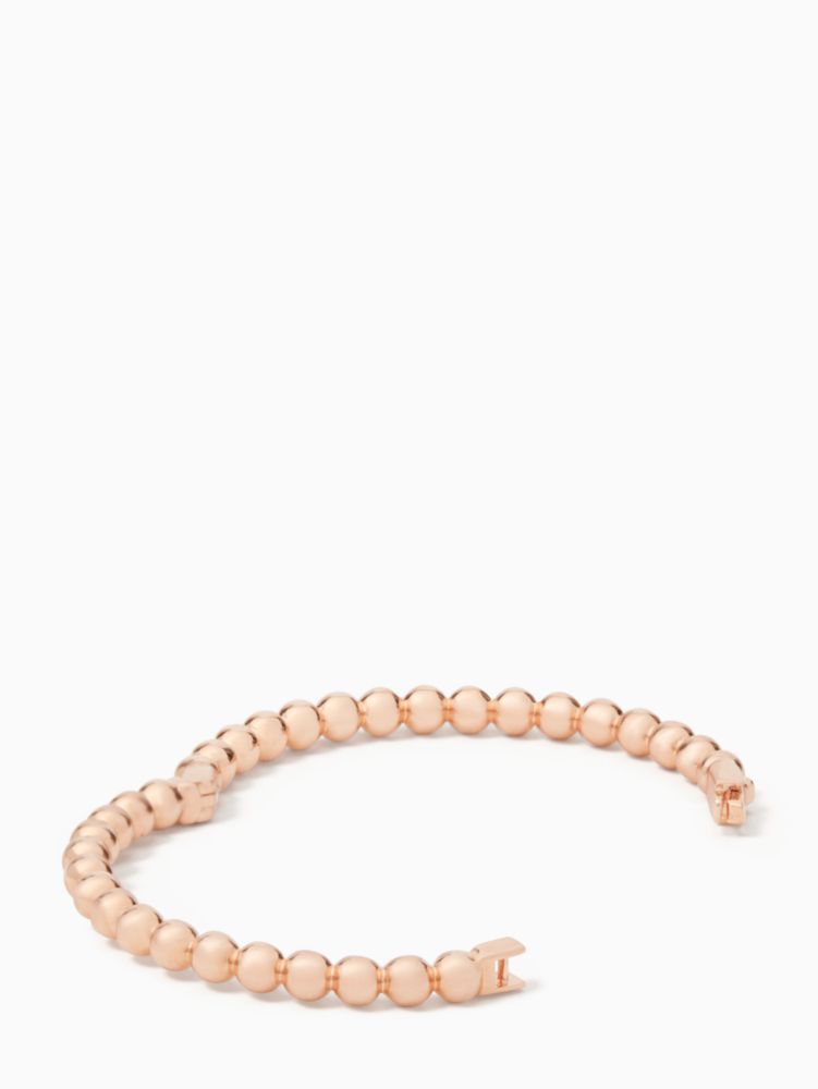 Kate Spade,Golden Girl Ball Hinged Bangle,