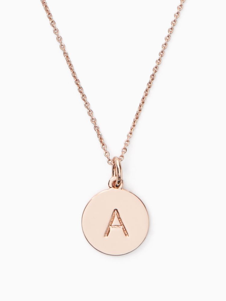 Kate spade deals rose gold necklace