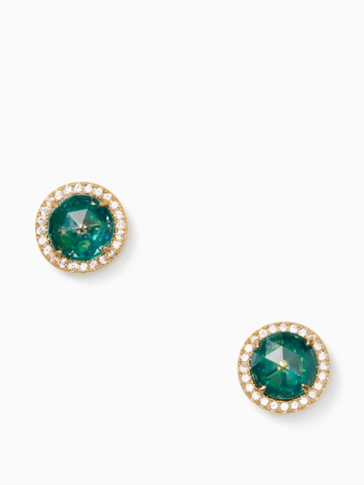 Kate spade new york bright ideas pave halo store stud earrings