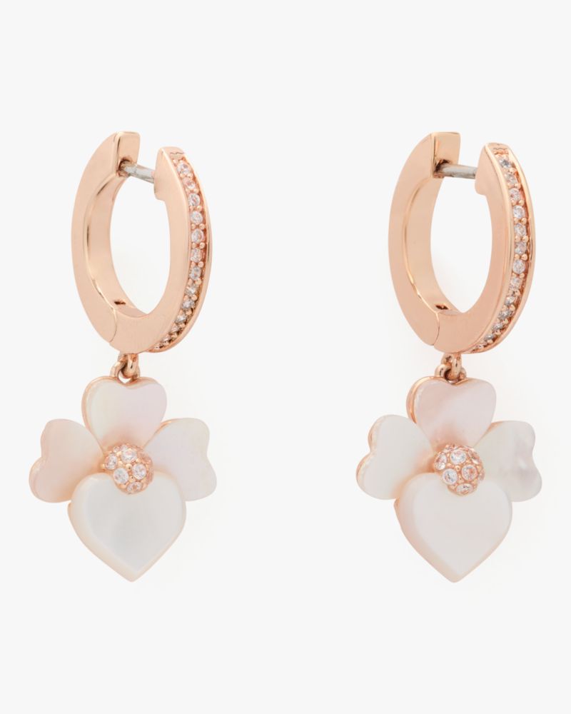 Kate spade disco store pansy earrings