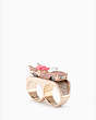 Kate Spade,YOURS TRULY car ring,Multi
