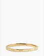 Kate Spade,heavy metals engraved bow bangle,Gold