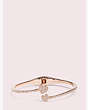 Kate Spade,YOURS TRULY pave open hinge cuff,