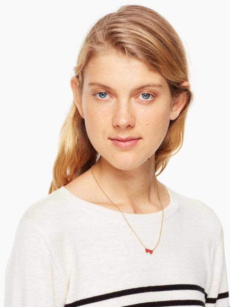 Yours Truly Pave Heart Mini Pendant, , Product
