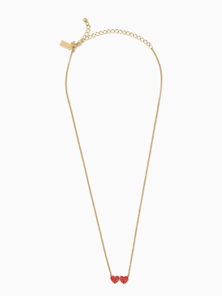 Yours Truly Pave Heart Mini Pendant, , Product
