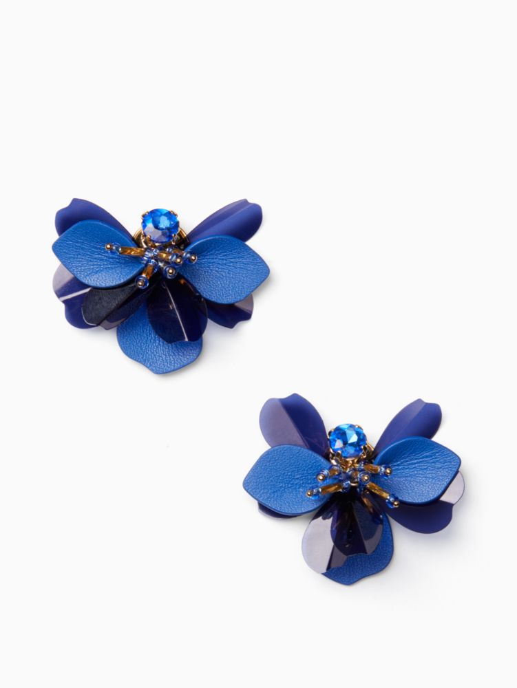 Kate Spade,Vibrant Life Leather Statement Studs,