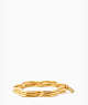 Kate Spade,scrunched scallops stackable bangle set,Gold