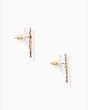 Kate Spade,by the pool flamingo studs,Rose Gold