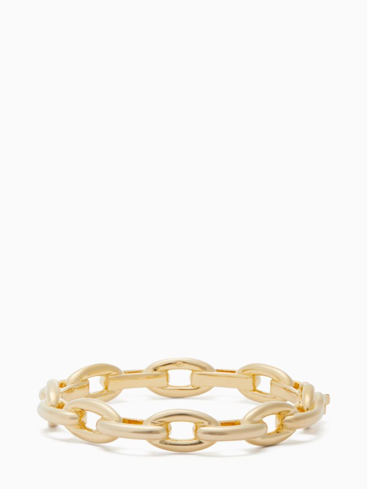 KATE SPADE CHAIN REACTION LINK BANGLE,098686699618