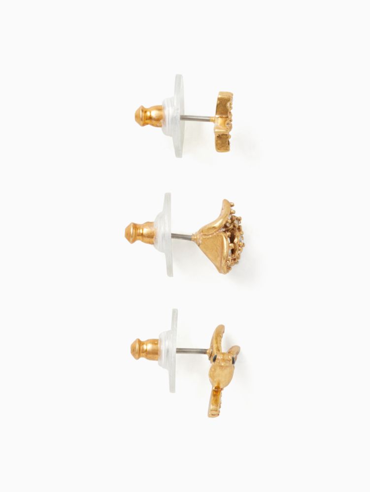 Kate Spade,Grandma's Closet 3 Stud Pack,