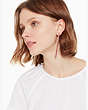 Kate Spade,glitzville linear earrings,Pink Multi
