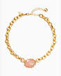 Kate Spade,perfectly imperfect collar necklace,Pink