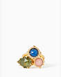 Kate Spade,PERFECTLY IMPERFECT stone ring set,Multi