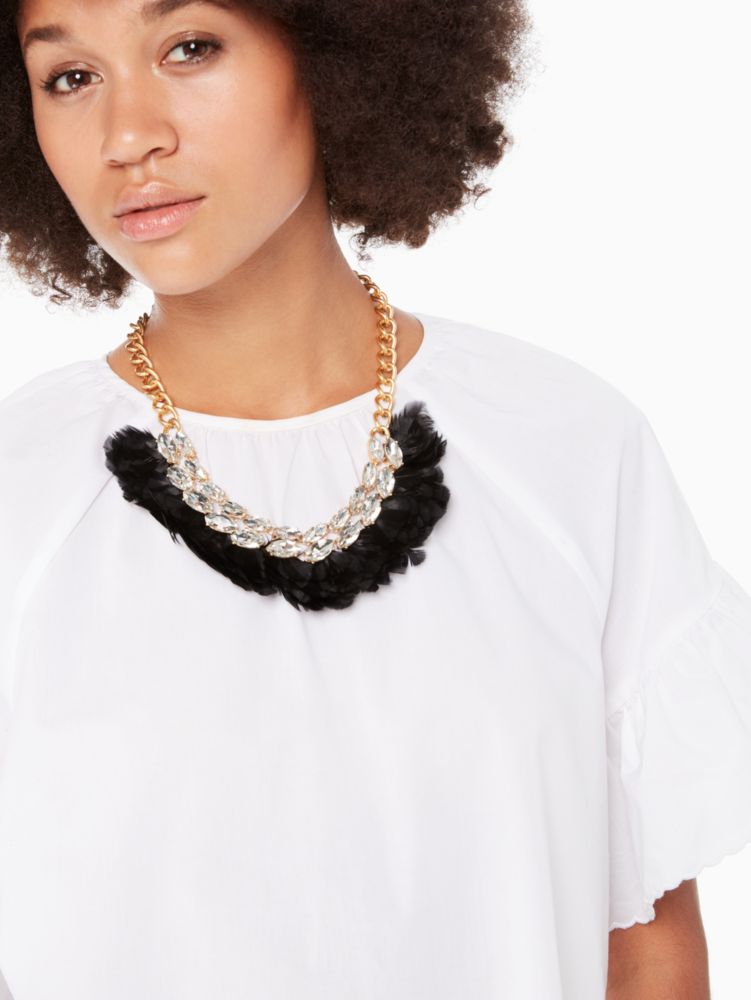 In Full Feather Necklace, , Product