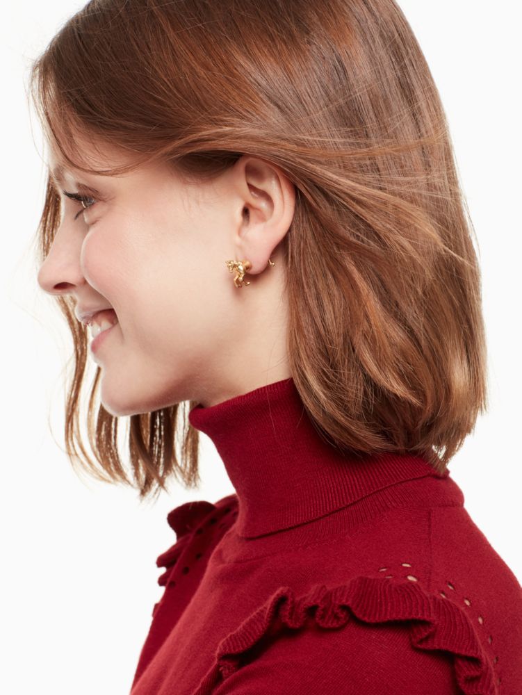 Kate Spade,HORSE EAR JACKETS,Gold