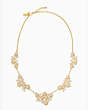 Kate Spade,that special sparkle necklace,Clear/Gold