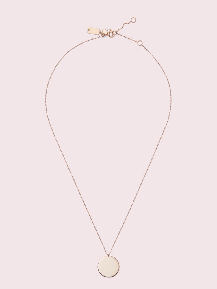 Kate Spade,demi fine round pendant,necklaces,