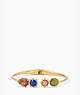 Kate Spade,perfectly imperfect open hinged cuff,bracelets,Multi