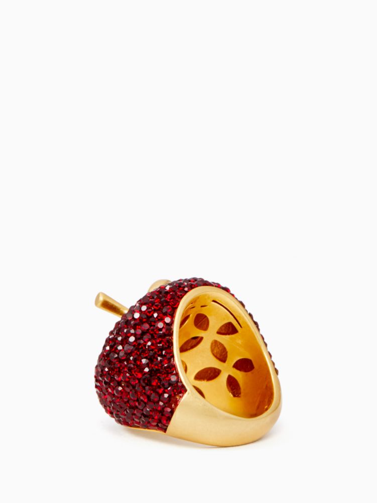 Strawberry kate store spade ring