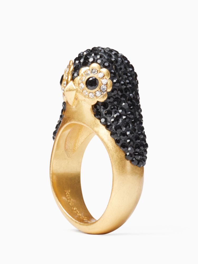 Kate Spade,Dashing Beauty Penguin Ring,