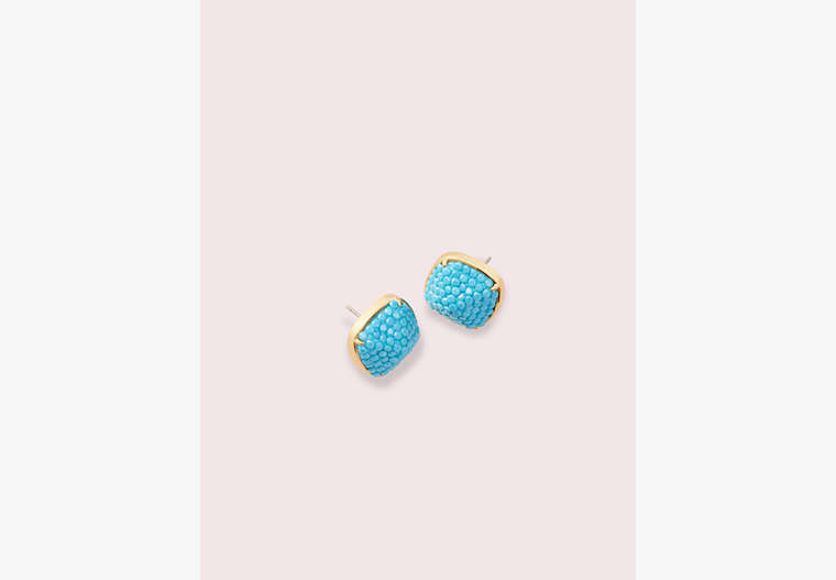 Kate Spade,kate spade earrings clay pave small square studs,earrings,