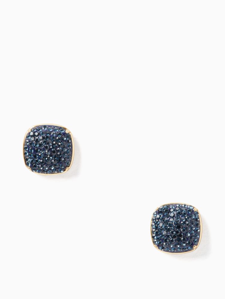 Kate Spade,kate spade earrings clay pave small square studs,earrings,