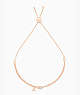 Kate Spade,one in a million e bracelet,Clear/Rose Gold