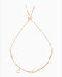 Kate Spade,one in a million c bracelet,Clear/Rose Gold