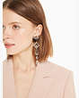 Kate Spade,rock it statement earrings,Neutral Multi