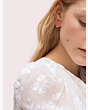 Kate Spade,heritage spade heart statement studs,earrings,Rococo Pink