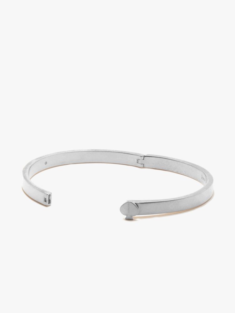 Kate Spade,heritage spade thin metal button bangle,bracelets,