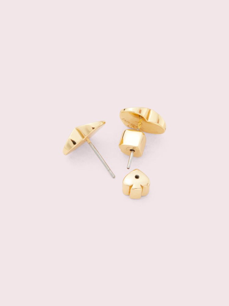 Heritage Spade Small Heart Studs