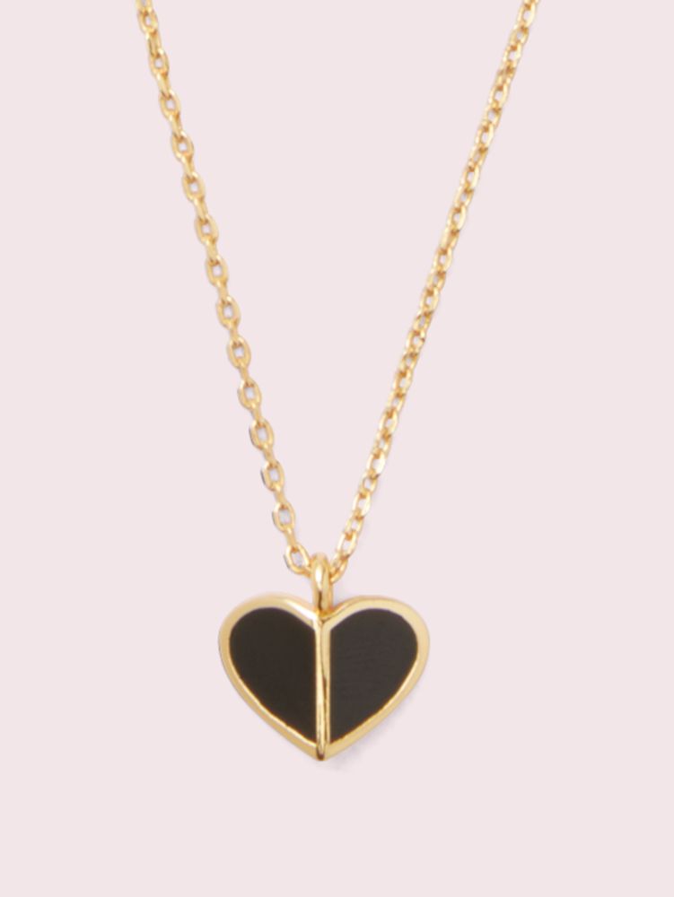 Kate Spade New York Heart of Gold Gold-Tone Pendant Necklace